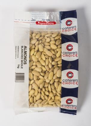 Caterers Choice Almonds Blanched 1kg