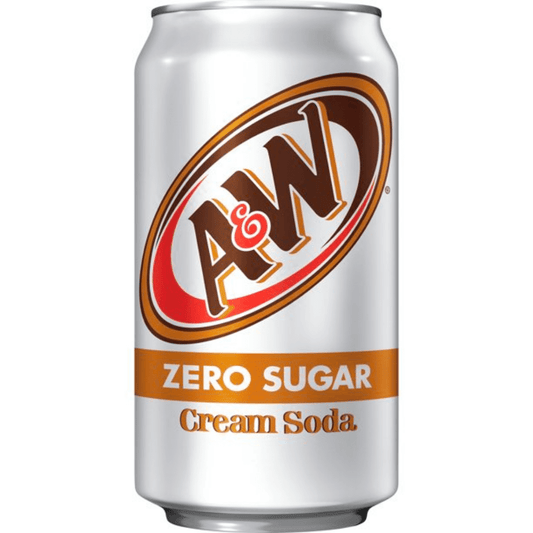 A&W Zero Sugar Cream Soda 355ml