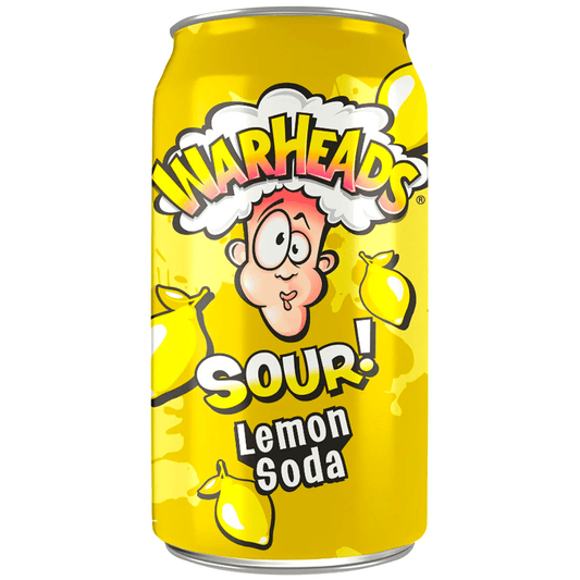 Warhead Sour Lemon Soda 355ml