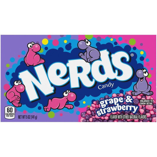 Nerds Straw/grape 141g