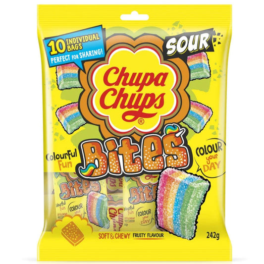 Chupa Chups Sour Bites Party Bag 242g