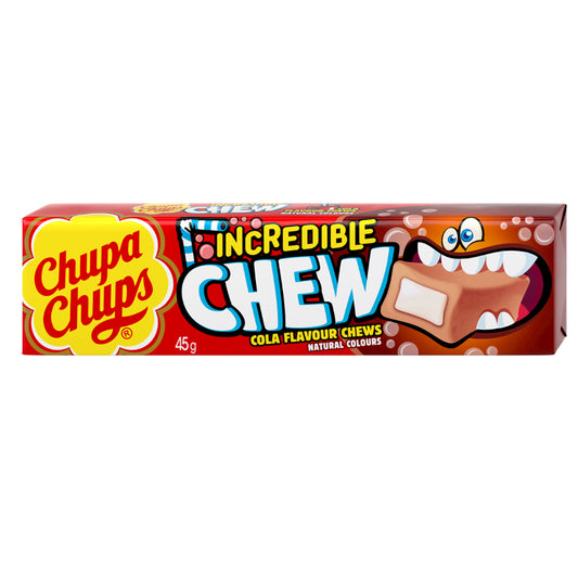 Chupa Chups Incredible Chew Cola 45g (20 Pack)