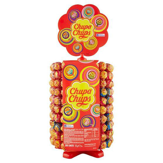 Chupa Chups The Best Of Wheel 12g (200 Piece)