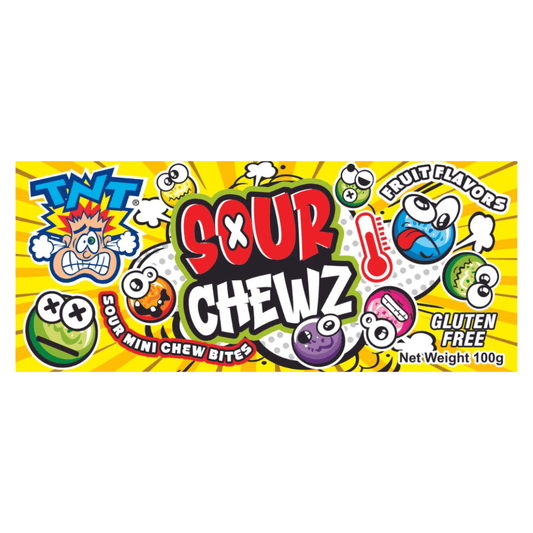 TNT Sour Chewz 100g