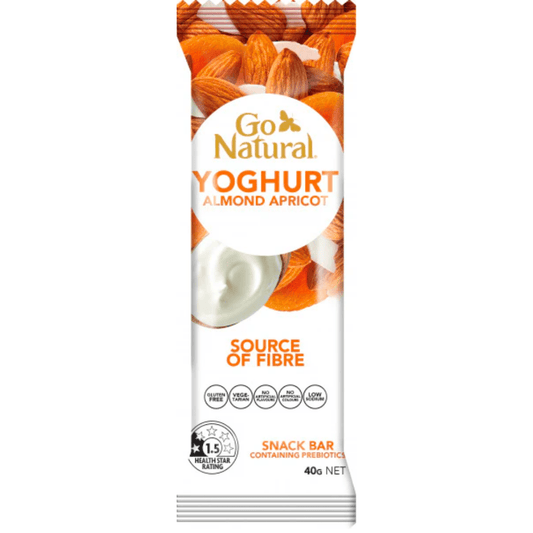 Go Natural Yoghurt Almond Apricot 40g