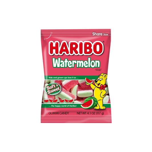 Haribo Peg Bag Watermelon Soft & Sweet 116g