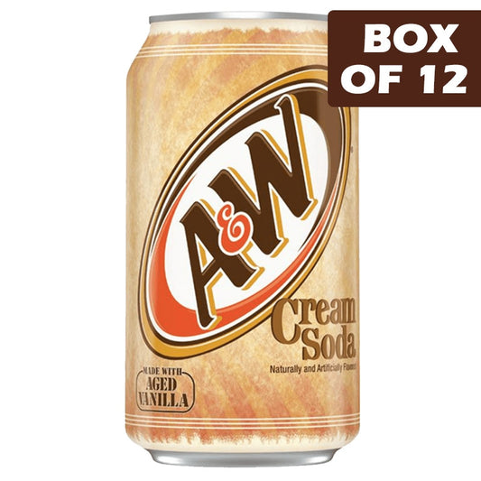 A&W Cream Soda 355ml