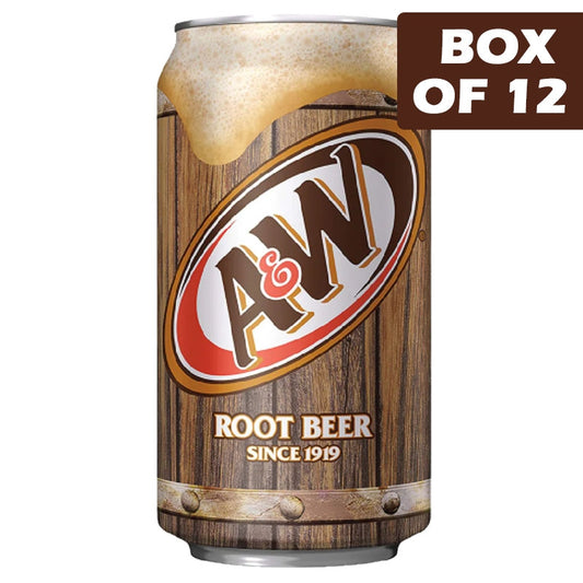 A&W Root Beer Can 355ml