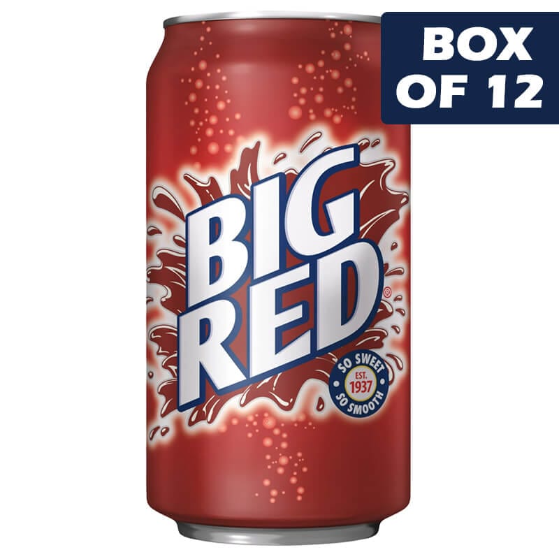 Big Red Soda Can 354Ml
