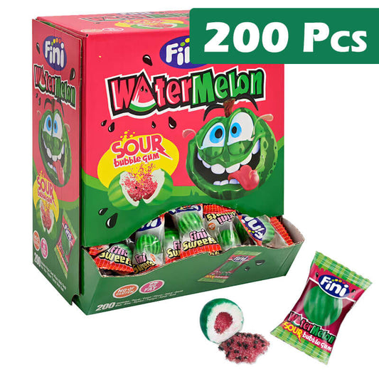 Fini Watermelon Bubble Gum (200 Pieces)