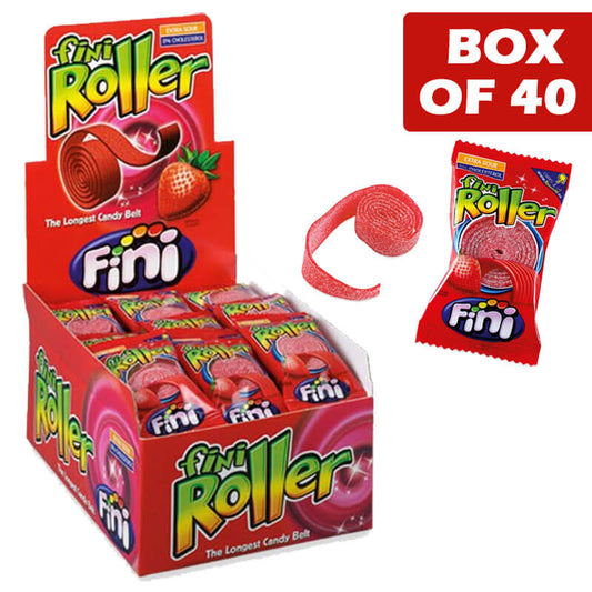 Fini Strawberry Sour Rollers