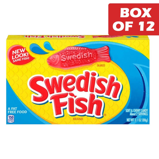Swedish Fish Red Box 87g