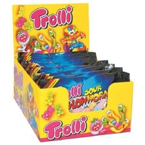Trolli Sour Worms 45g (12 Pack)