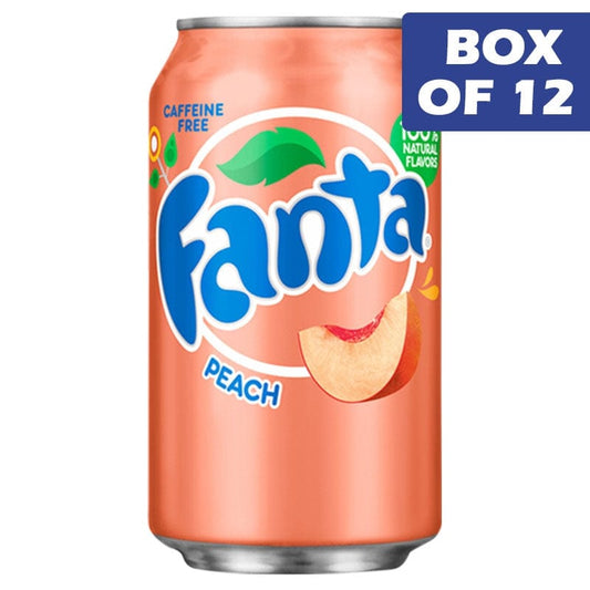 Us Fanta Peach 355ml
