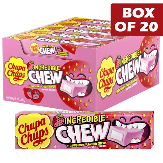 Chupa Chups Incredible Strawberry 45g