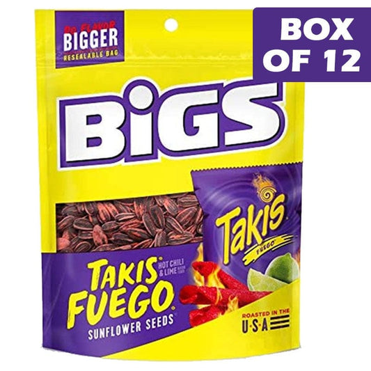Bigs Taki Fuego Sunflower Seeds 152g