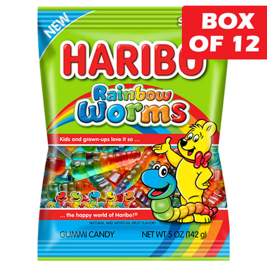 Haribo Rainbow Worms 142g