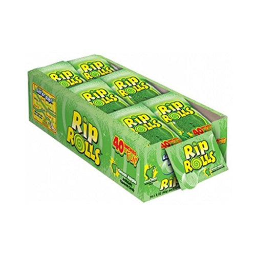 Rip Rolls Green Apple 40g