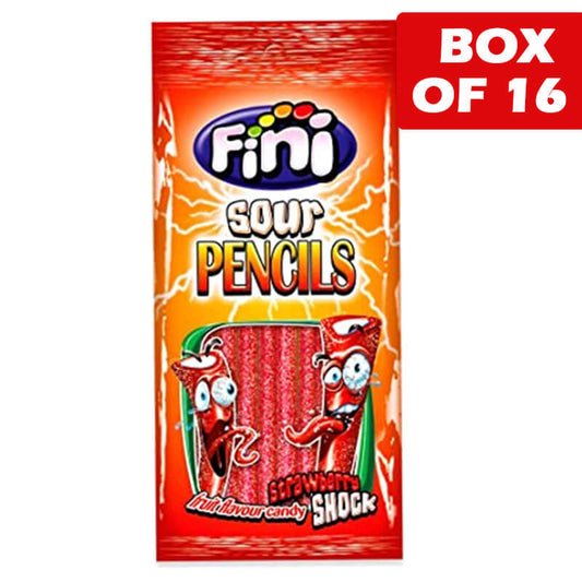 Fini Strwbrry Sour Pencils 100g