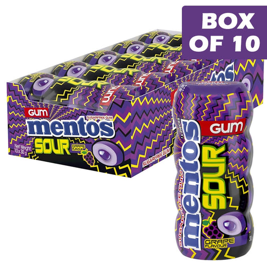 Mentos Gum Sour Grape 30g