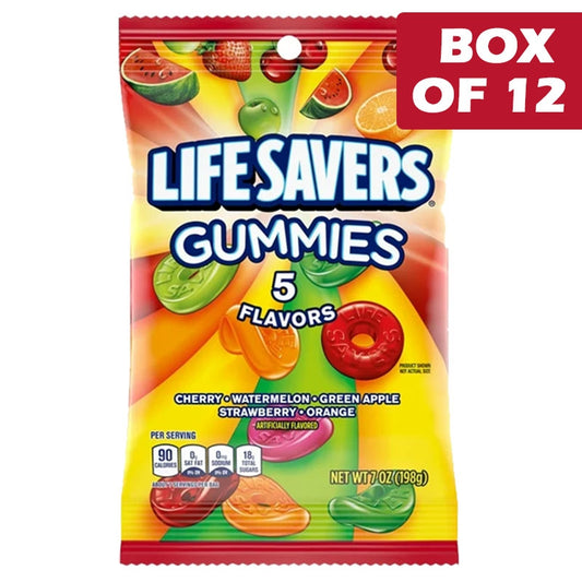Lifesaver Gummies 5-Flavours 198g