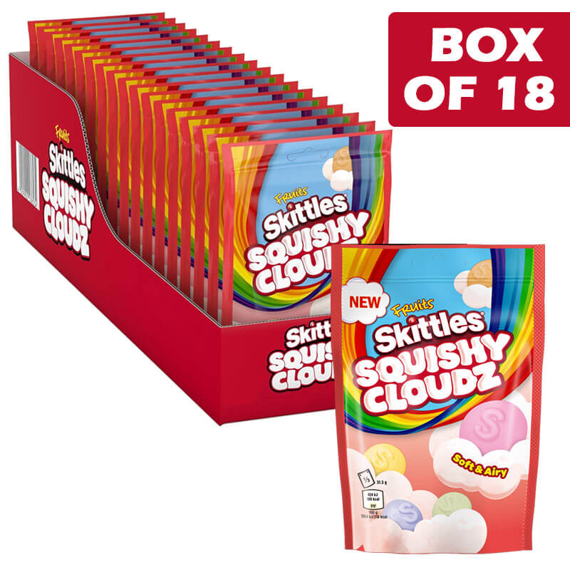 Skittles Pouch Fruit Squishy Cloudz 94g