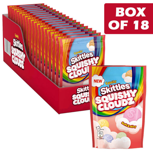 Skittles Pouch Fruit Squishy Cloudz 94g