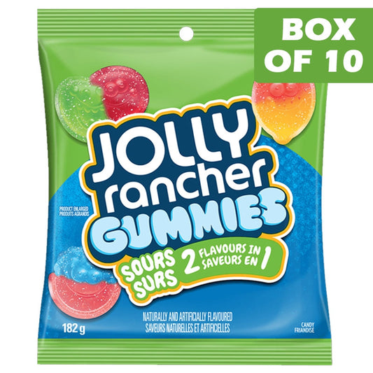 Jolly Ranchers Gummies Sours 2 In One 182g