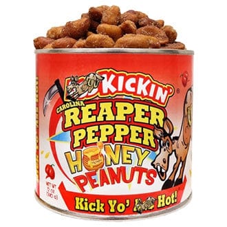 Ass Kickin' Carolina Reaper Pepper Honey Peanuts 340g
