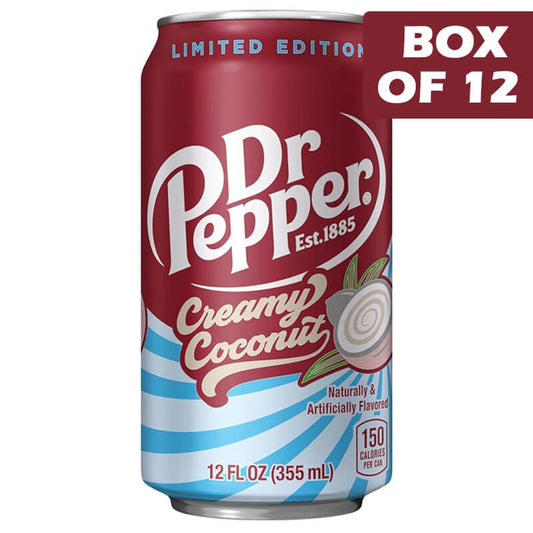 Dr Pepper Creamy Coconut 355ml
