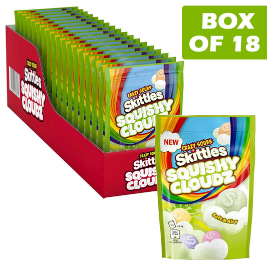 Skittles Pouch Sour Squishy Cloudz 94g