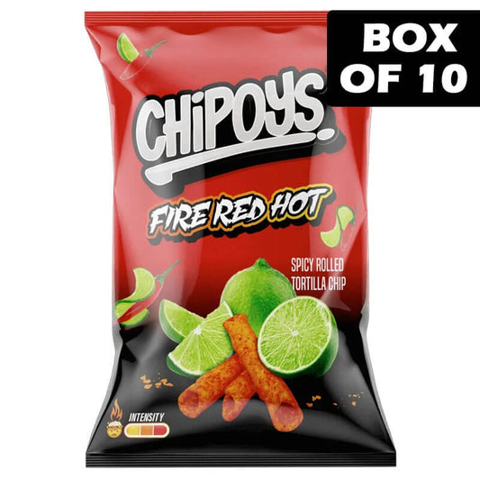 Chipoys Fire Red Hot 114g