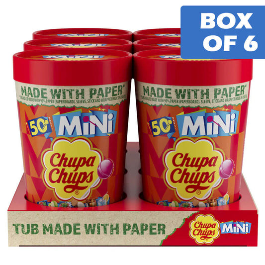 Chupa Chups Mini Tub (50 Pieces)