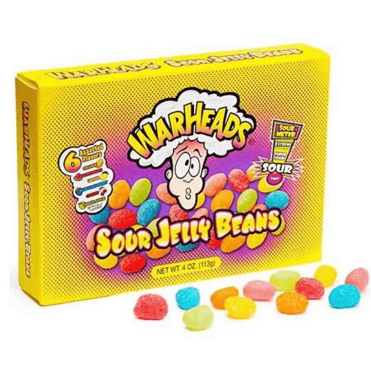 Warheads Sour Jelly Beans