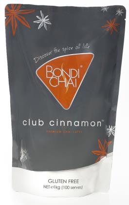 Bondi Chai Tea Chai Latte Club Cinnamon 1kg
