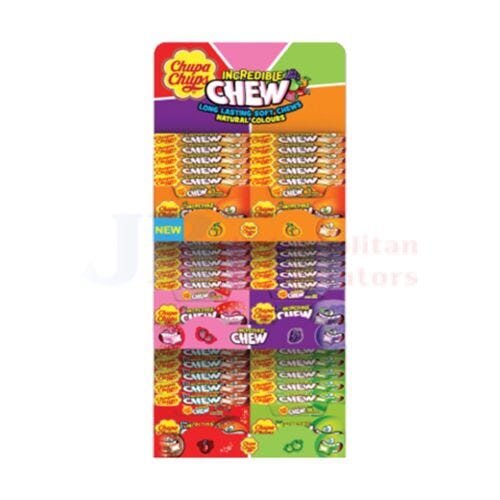 2024 Chupa Chups Incredible Chew Counter Unit (120 Piece)