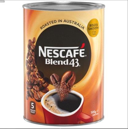 Nescafe Coffee Instant Blend 43 500g