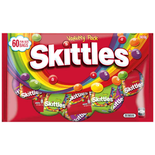 Skittles Variety Pack (60 Pack) 900g