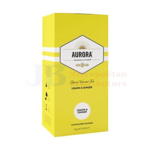 Aurora Lemon & Ginger Tea (25 Pack)
