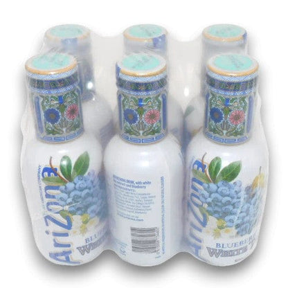 Arizona Iced Tea -  Blueberry White (6 x 500ml Bottles)