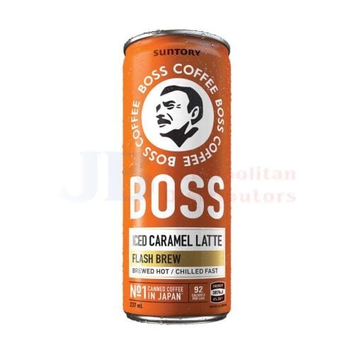 Boss Coffee Iced Caramel Latte 237ml