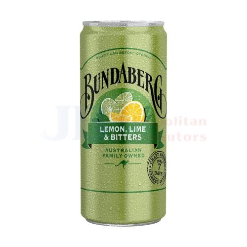 Bundaberg Lemon Lime Bitters Can 200ml
