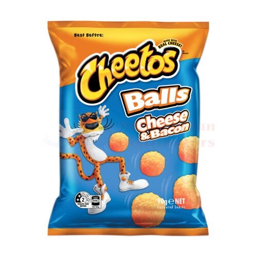 Cheetos Cheese & Bacon Balls 90g