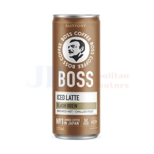 Boss Coffee Iced Latte 237ml