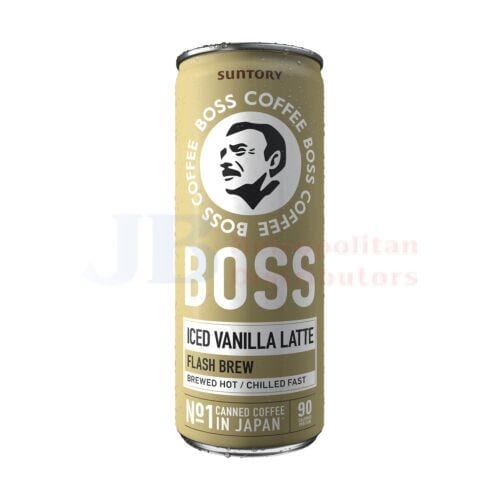 Boss Coffee Iced Vanilla Latte 237ml