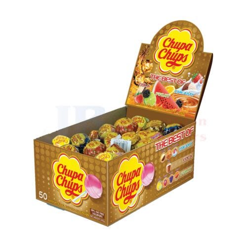 Chupa Chups Display (50 Pieces)