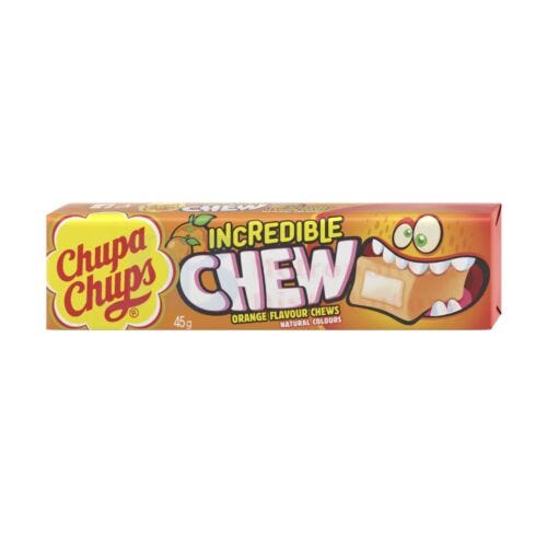 Chupa Chups Incredible Chew Orange 45g