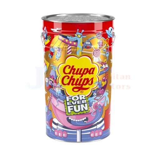 Chupa Chups Mega Tin (12g x 1000 Pieces)