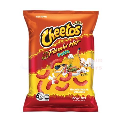 Cheetos Puffs Flamin Hot 80g