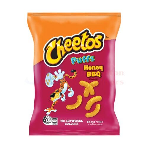 Cheetos Puffs Honey Bbq 80g